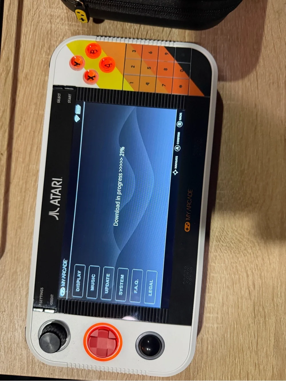 Sold-Atari GameStation Go Portable Handheld Arcade 200+ Games With Travel Case